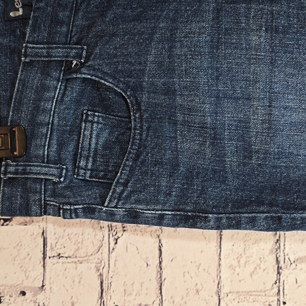 Les Halles Dark Blue Denim Ankle/Cropped Jeans Size 28 - Picture 6 of 11